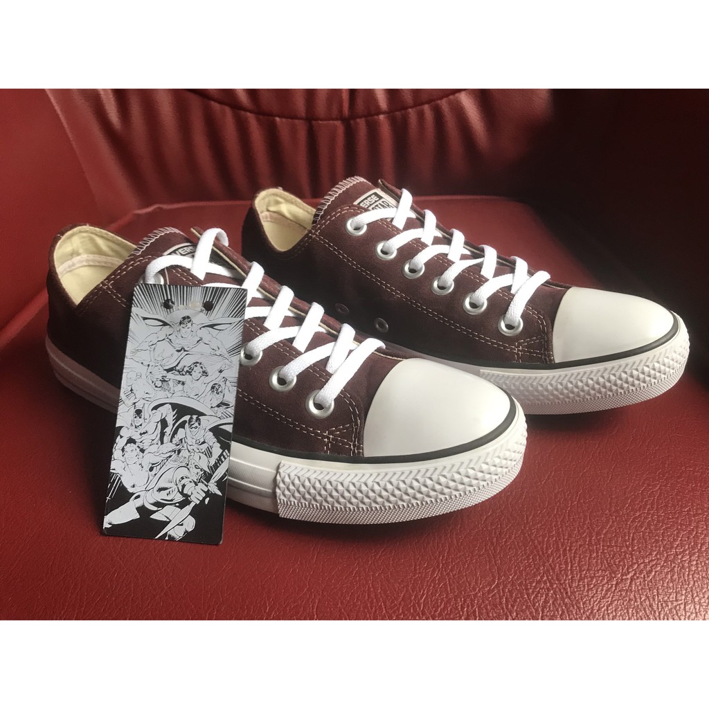 Giày Converse Chính Hãng x DC Comics Collection Đỏ Đô Full Suede