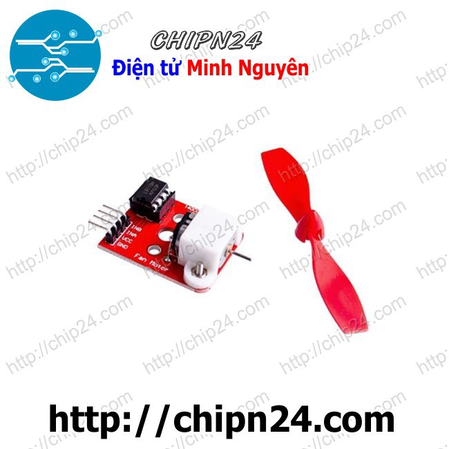 [1 pcs] Mạch Điều Khiển Động Cơ L9110 có mô tơ