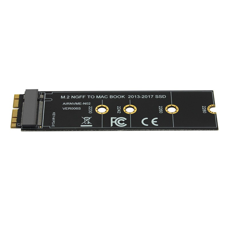 Card Chuyển Đổi M.2 Nvme Ssd Cho Macbook Air Pro Retina 2013-2017 Nvme / Aaci Ssd Kit A1465 A1466 A1398 A1502