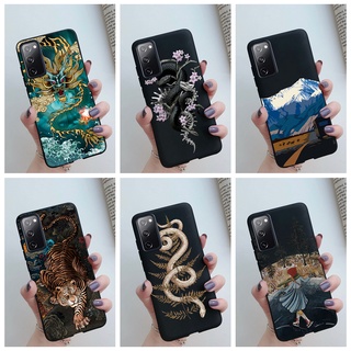 Ốp Điện Thoại TPU Mềm Họa Tiết Da Rắn Thời Trang Cho Samsung Galaxy S20 FE Plus Note 20 Ultra
