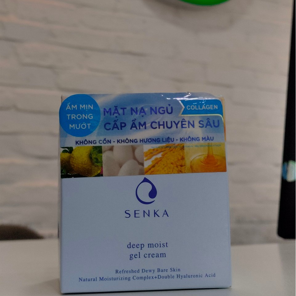 Kem Dưỡng Cấp Ẩm Chuyên Sâu Dạng Gel Senka Deep Moist Gel Cream 50g