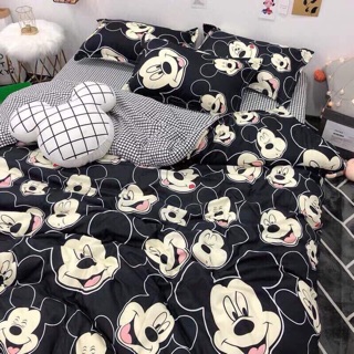 Set ga gối ( 4 món ) hình mickey