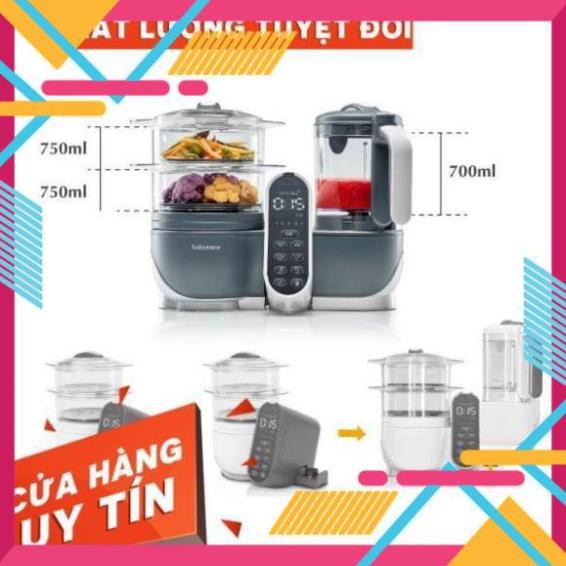 Chính hãng MÁY XAY HẤP ĐA NĂNG NUTRIBABY 5IN1 PLUS BABYMOOV giá rẻ