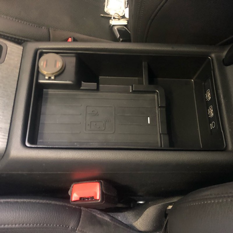 High Quality 10W QI Phone Charging Storage Box For-Audi A4 B9 S4 A5 B8 2017-2019