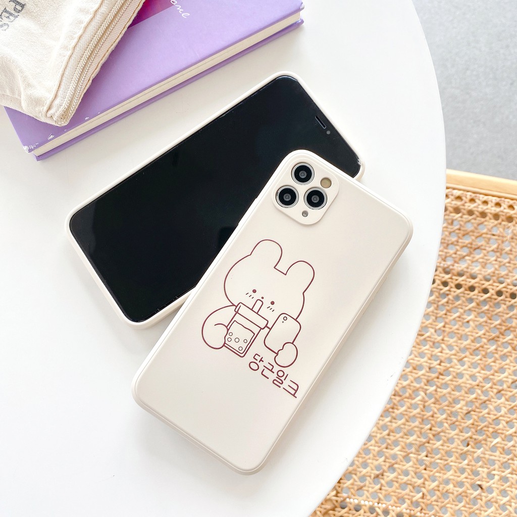 Ốp lưng iphone - Ốp iphone  Play Bear cạnh vuông BVC 5/5s/6/6plus/6s/6splus/7/7plus/8/8plus/x/xr/xs/11/12/pro/max/plus/p