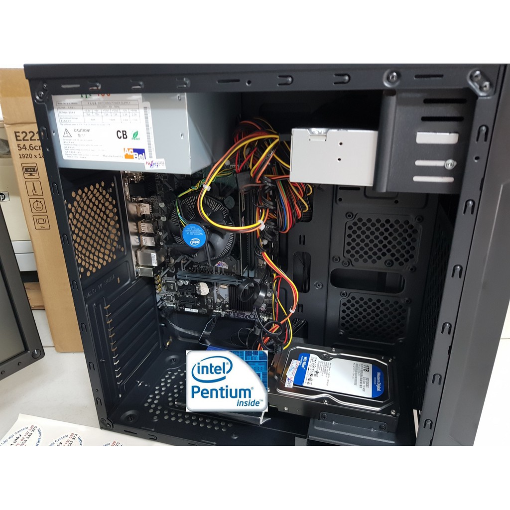 Bộ máy vi tính để bàn Desktop Pentium G4500/H110/4GB/1.000GB HDD Bảo hành chính hãng 03 năm