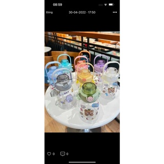 BÌNH NƯỚC STICKER 1.3L SIÊU CUTE
