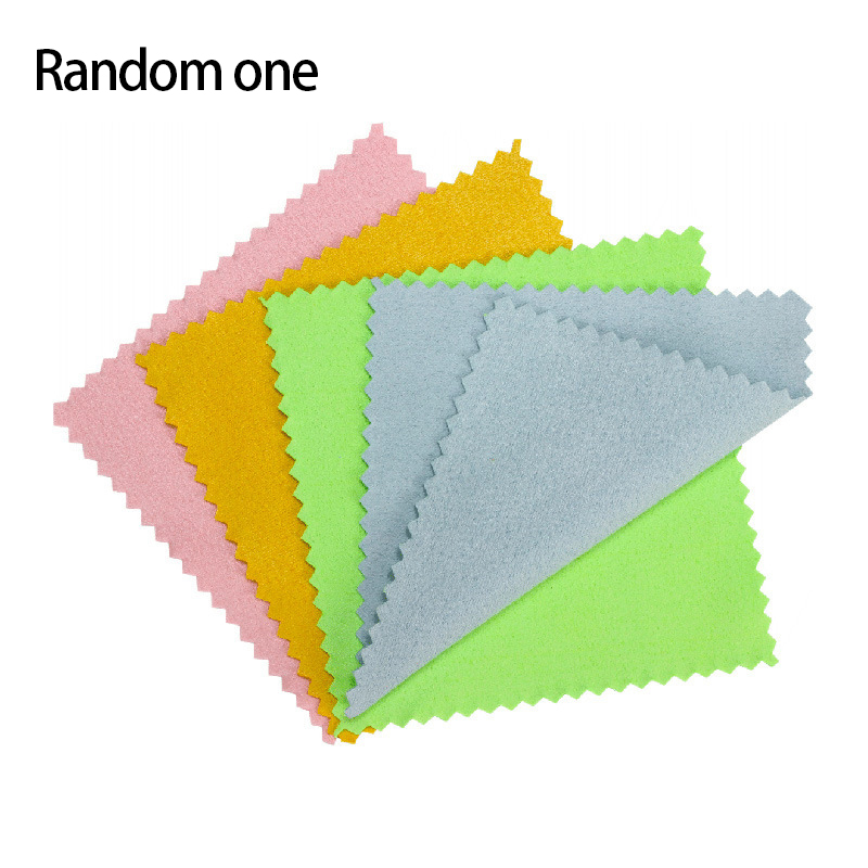 Vải lau mắt kính thiết kế nhỏ gọn kích thước 8x8cm
