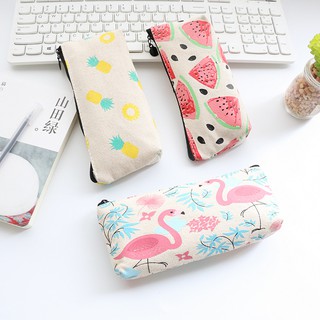 Hộp bút vải canvas
