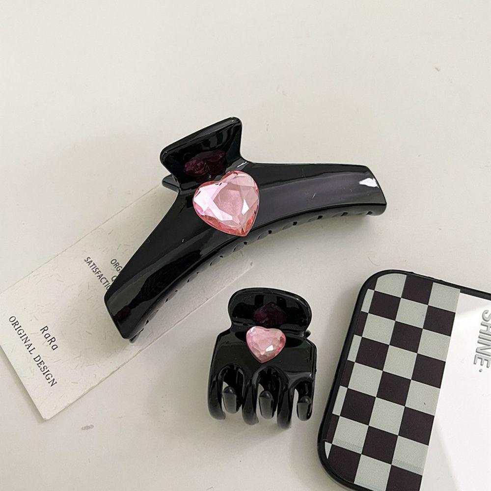 Kẹp Tóc Càng Cua Bằng Acrylic Màu Sắc Ngọt Ngào Phong Cách Hàn Quốc Dễ Phối Đồ