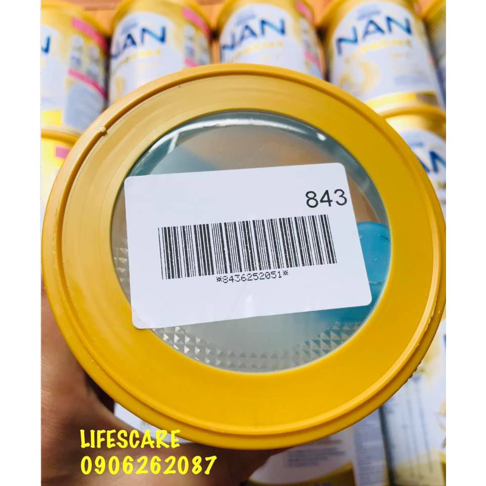 TCCN  Sữa Bột Nan Supreme Nga HMO, Hộp 400g