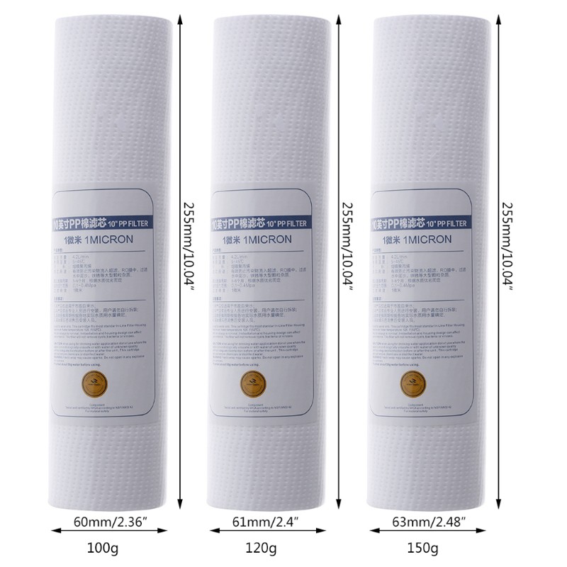 Phụ kiện lọc nước PP 1 Micron 10&quot;