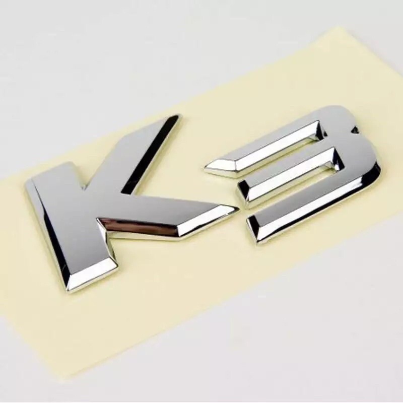Logo tem K3 2.0 dán thân xe KIA CERATO hàng xịn chính hãng
