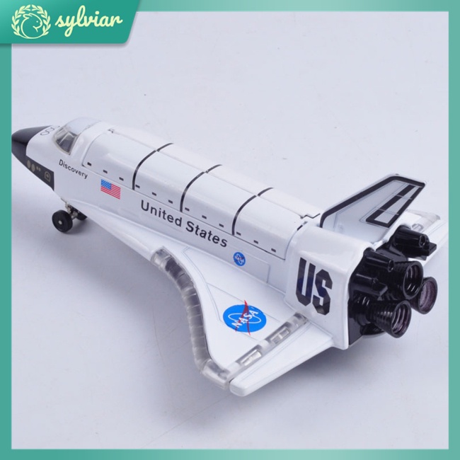 Mô Hình Tàu Con Thoi Bằng Hợp Kim 8 Inch Có Đèn Và Âm Thanh