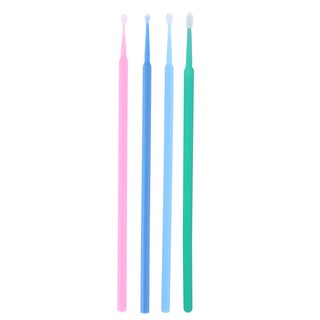 ❧100 Pcs Dental Micro-Brush Disposable Materials Tooth Applicators Med