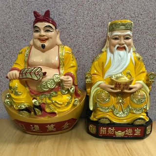Tượng Thần Tài Thổ Địa Chiêu Tài Hút Lộc-cao 18cm