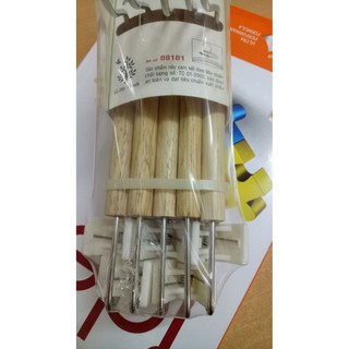 Móc có kẹp nhựa Gỗ Đức Thành 08101