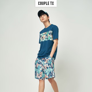 Áo Thun In Pattern Tiger Nam Couple TX MTS 1037