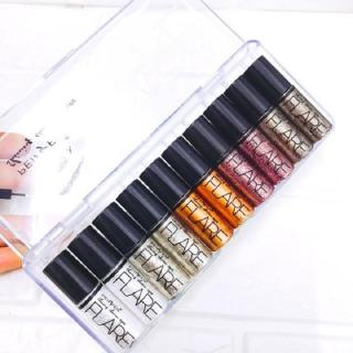 SÉT NHŨ MẮT FLARE/Set màu nhũ đa năng cuốn hút như vì sao đêm