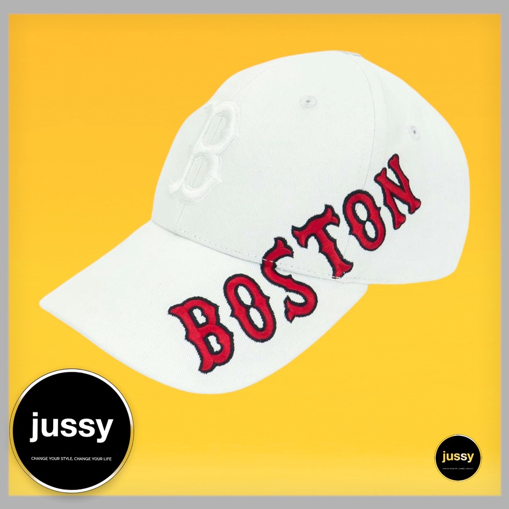 Nón Lưỡi Trai Boston Thêu 3D Cao Cấp Chất Vải Kaki Cotton Dày Full Tem Mạc Nón Kết Có Khóa Inox Điều Chỉnh To Nhỏ