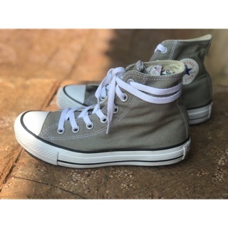Converse xám cod cao size 4 chân 23cm.
