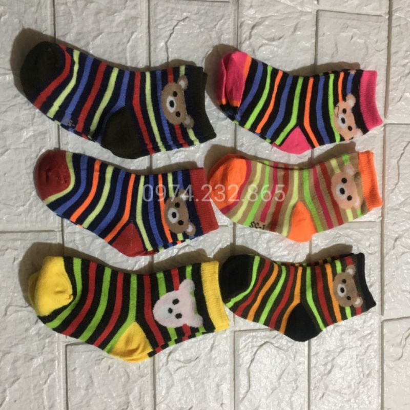 Tất Vớ Trẻ Em, 10 Đôi Tất Vớ size 1-3