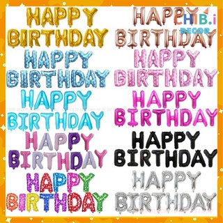Bộ chữ bóng bay Happy Birthday, Happy Full Month trang trí sinh nhật, thôi nôi cho bé trai, bé gái đẹp - CHIBIDECOR