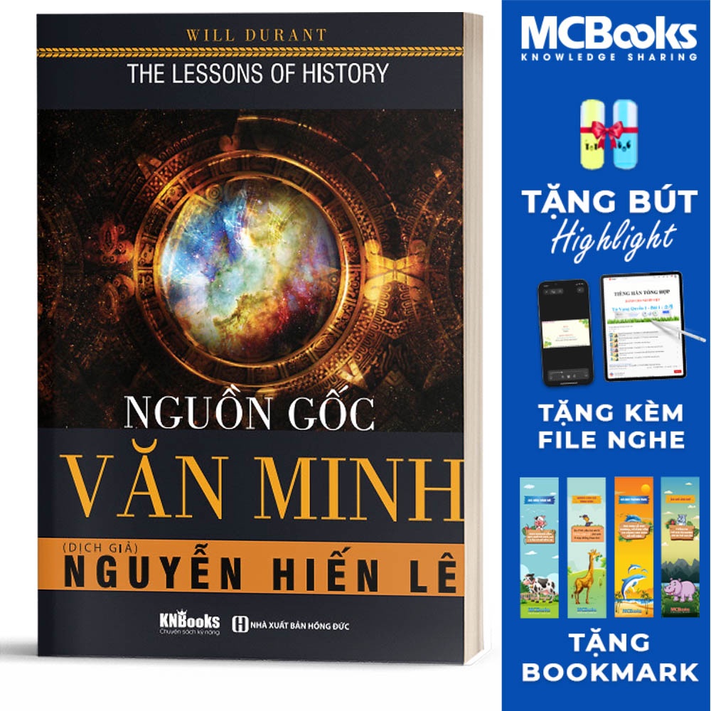 Sách - Nguồn Gốc Văn Minh - KNBooks