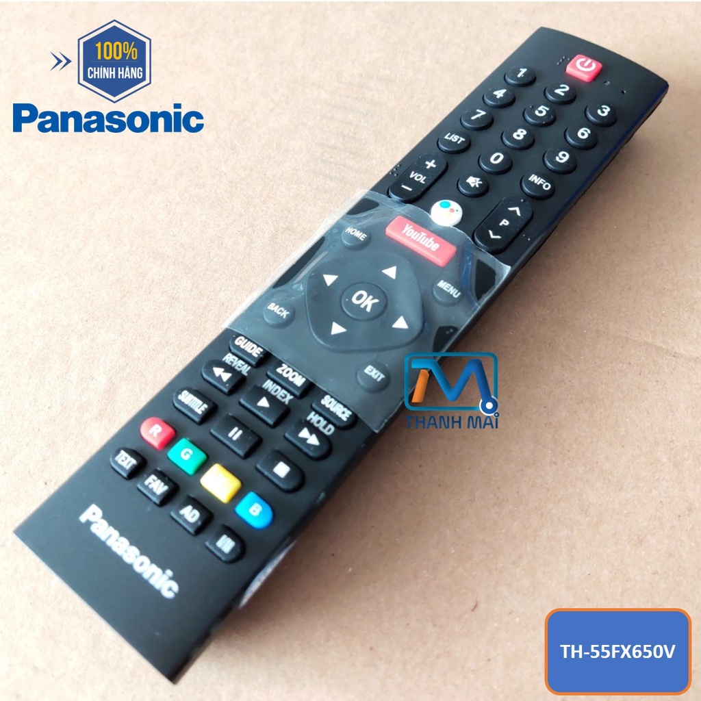 [REMOTE CHÍNH HÃNG] Điều khiển Tivi Panasonic TH-55FX650V // TH-43FX550V // TH-49FX550V // TH-49FX65