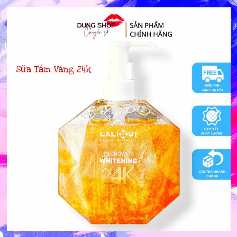 Sữa Tắm Vàng 24k Làm Mịn Trắng Sáng Da 300ml