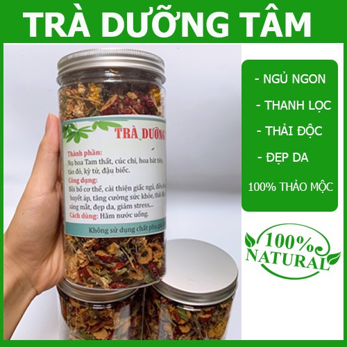 Trà Dưỡng Tâm Thanh Lọc Cơ Thể Mix ( Long nhãn-kỳ tử-Táo đỏ )