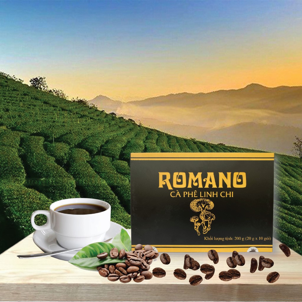 RomanoCoffee Cà phê Linh chi 4in1