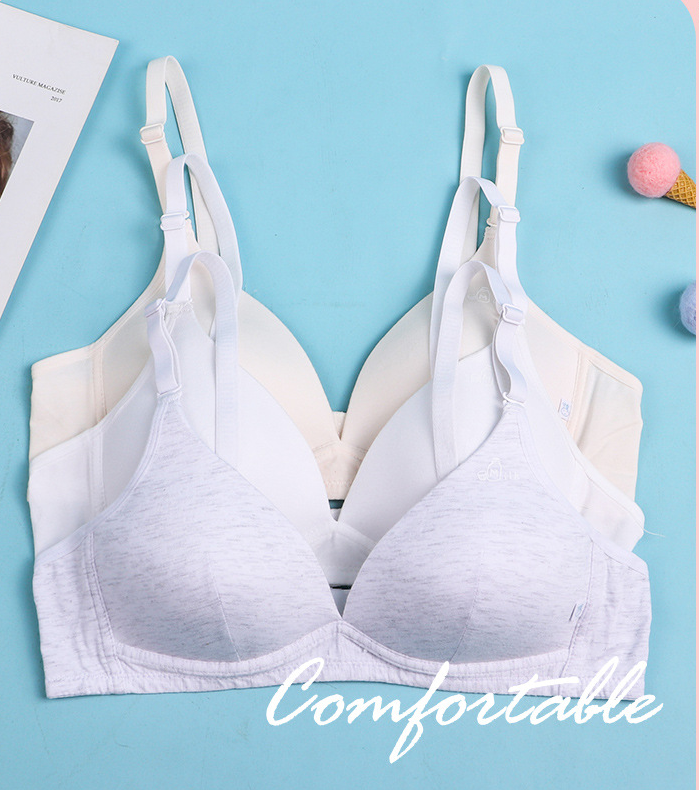 Bra / Áo Ngực Cotton Tinh Khiết Nữ Sinh Xuất Đông Âu ( AL : 202 ) Hàng Loại Đẹp.