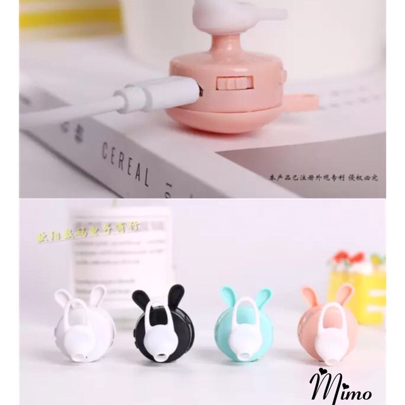 Máy Nghe Nhạc MP3 Hình Thỏ Rabbit thời trang Kèm Sạc USB nhỏ gọn tiện lợi