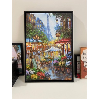 Tranh phong cảnh góc phố Paris