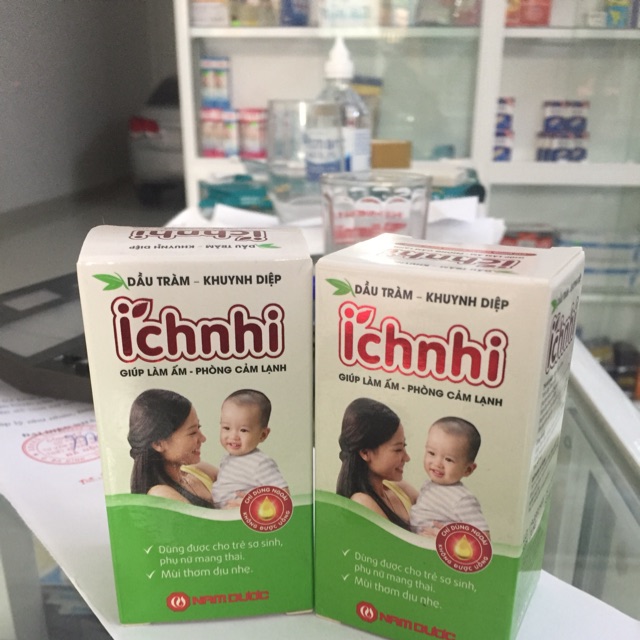 Dầu tràm khuynh diệp ích nhi- sản phẩm bỏ túi cho mẹ và bé