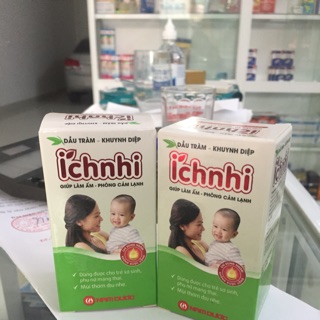 Dầu tràm khuynh diệp ích nhi- sản phẩm bỏ túi cho mẹ và bé