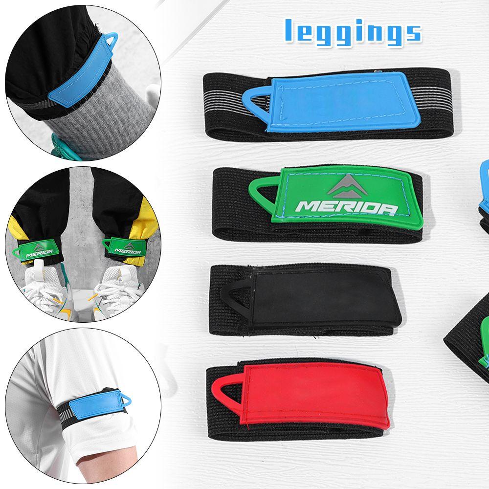 1 Cặp Đai Quấn Mắt Cá Chân Co Giãn Tiện Lợi Khi Đi Xe Đạp