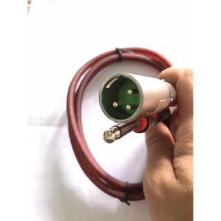 COMBO 5C DÂY CANON ĐỰC RA 6LY DÀI 1,2M