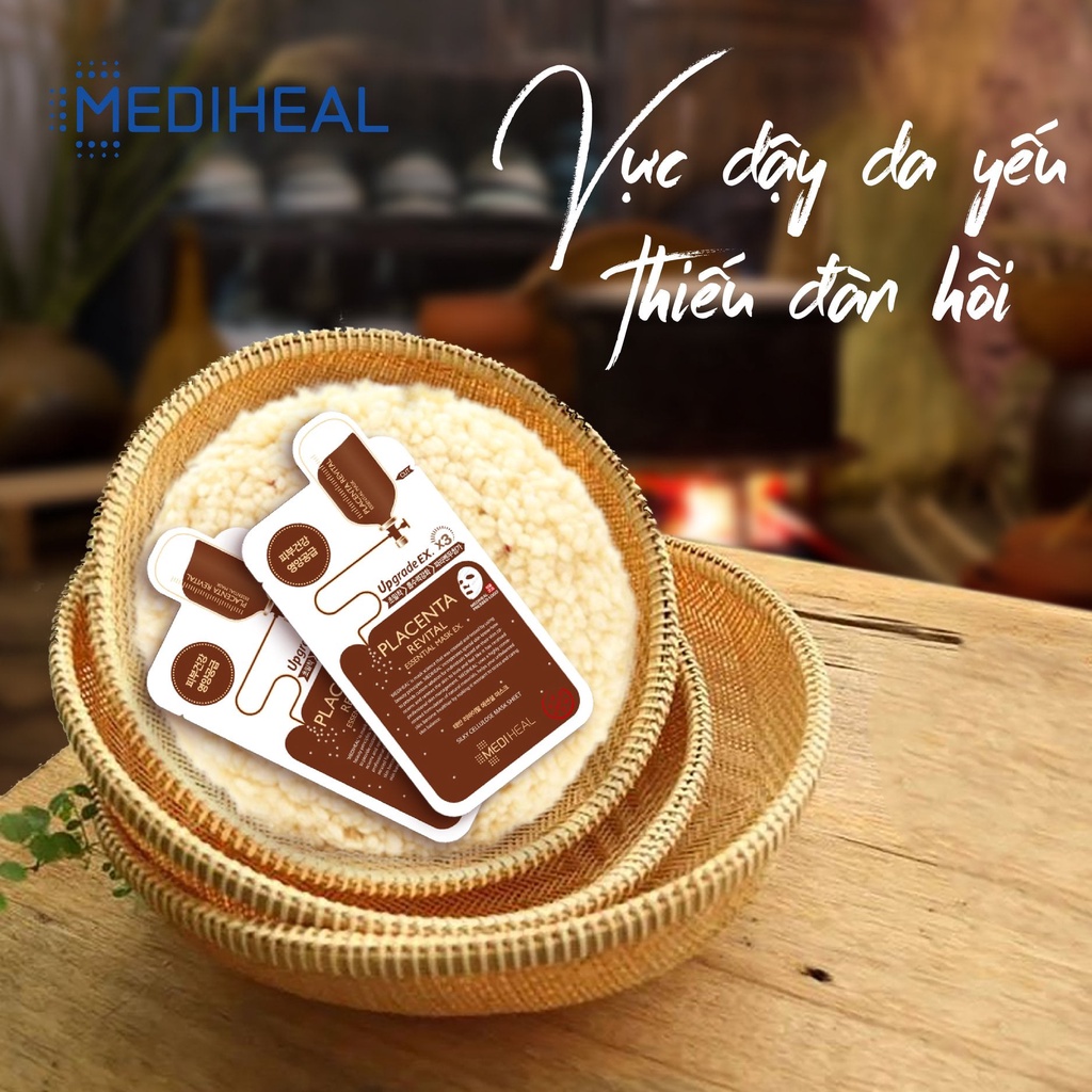 10 miếng Mặt Nạ Giấy Mediheal Essential Mask Ex 24ml