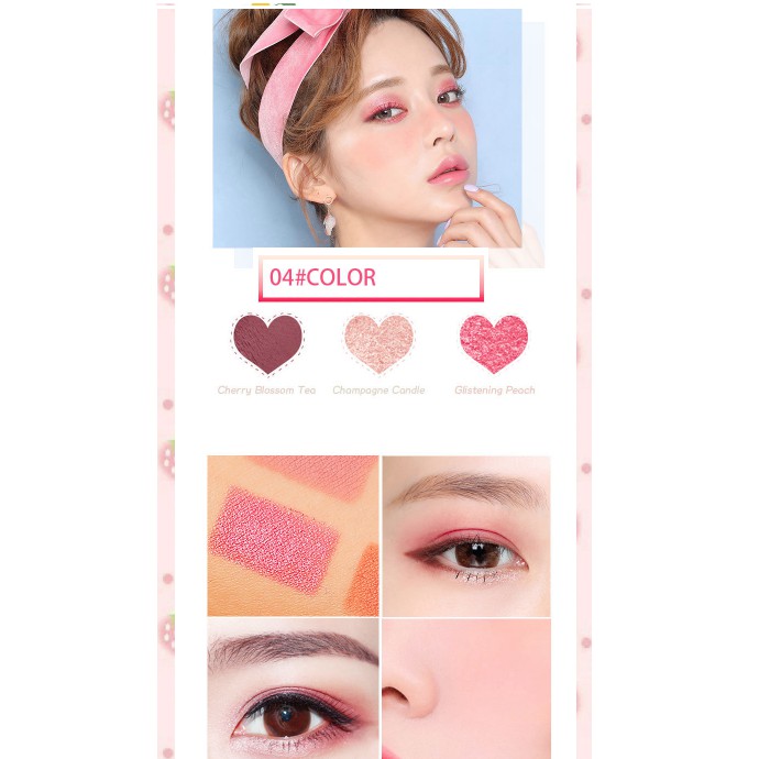 Bảng phấn mắt má tạo khối đa năng Wodwod Eyeshadow Ten Colors 10 ô | BigBuy360 - bigbuy360.vn