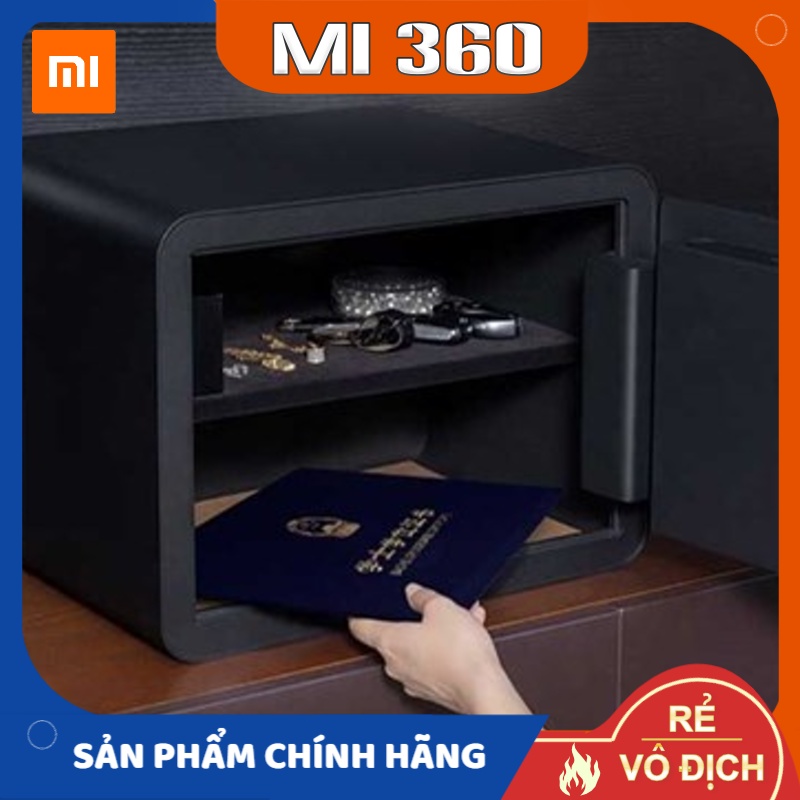Két Sắt Điện Tử Thông Minh Xiaomi Mijia - Mở Khóa Vân Tay - BH 6 Tháng - Mi 360