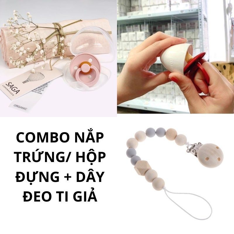 Ti Giả Bibs Đan Mạch Chính Hãng Tặng Kèm Nắp Trứng Hoặc Hộp Đựng ( Có Quà Tặng )