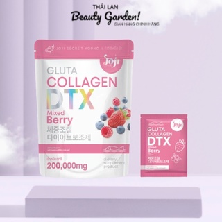 Detox trái cây giảm cân giữ dáng đẹp da Goji Gluta Collagen DTX mixed Berry Thái Lan