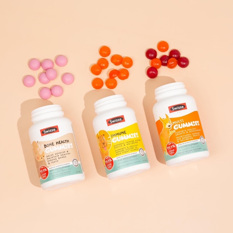 VITAMIN TỔNG HỢP KIDS MULTI SWISSE 60 viên | Shopee Việt Nam