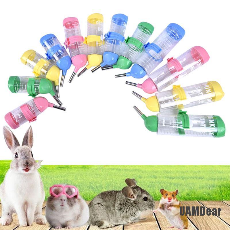 1 Bình Đựng Nước Uống Bằng Nhựa Treo Lồng Thỏ / Hamster