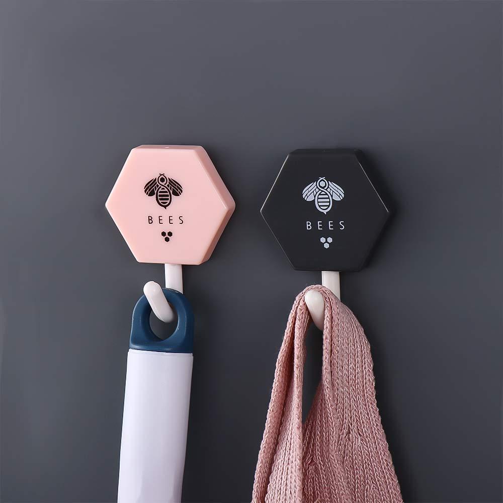 Set 3 Móc Treo Đồ Gắn Tường Không Cần Đục Lỗ Cho Nhà Bếp / Phòng Tắm