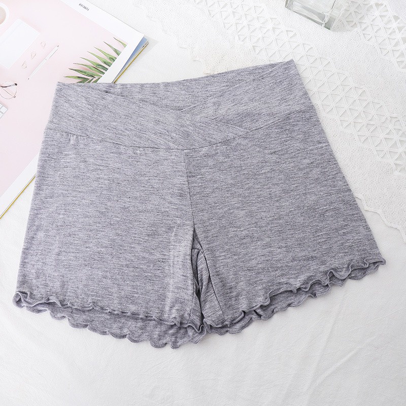 Quần Đùi Bầu KA3105 Cạp Chéo Mặc Trong Váy , Quần Váy Cotton Mát Lạnh form bigsize