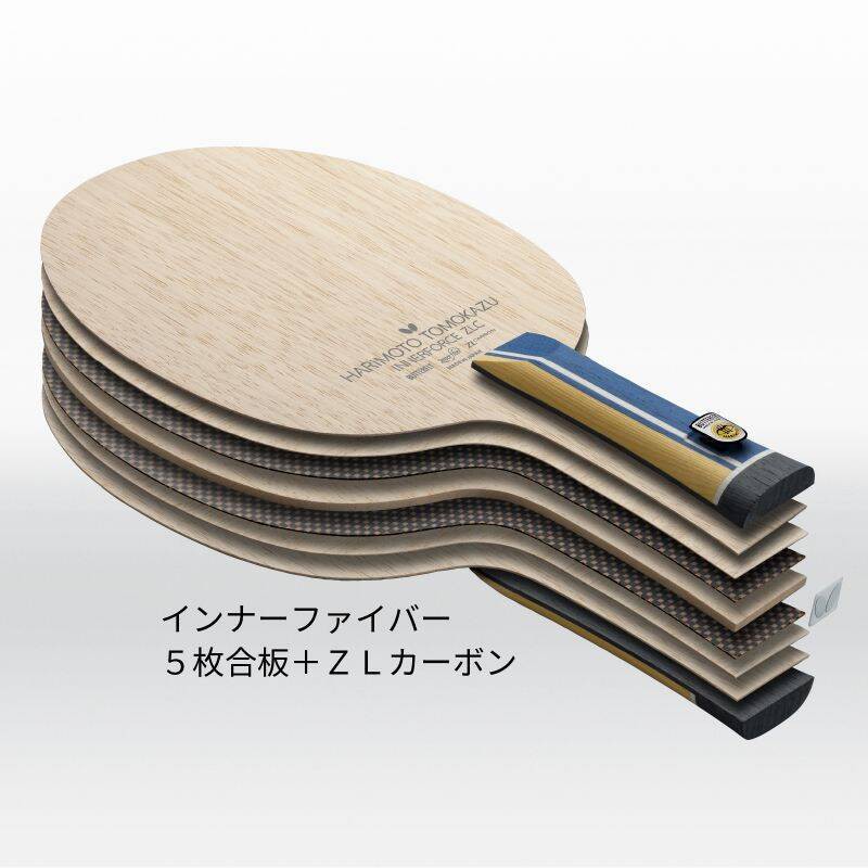 Cốt vợt Butterfly HARIMOTO TOMOKAZU INNERFORCE ZYLON CARBON