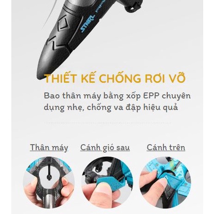 Máy bay điều khiển từ xa 4 động cơ Boba Store Phi cơ siêu nhẹ chống va đập thế hệ mới